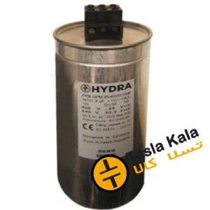 خازن 3فاز هیدرا، روغنی آلمان-چک، 50 کیلووار در 440 ولت ( 41 در 400) HYDRA