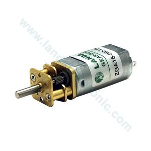 موتور دی سی گیربکس دار ZGA15 (12V 600RPM)