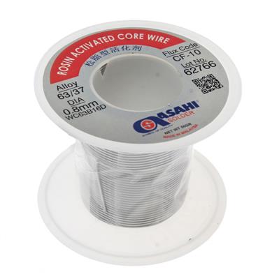 SOLDER WIRE 0.8MM (50G) SN63PB37 CF-10 (HIGH COPY)