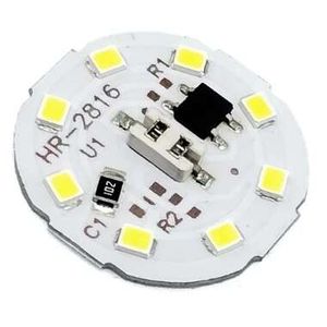 LED DOB مهتابی 220VAC 8LED 3W گرد قطر 28mm