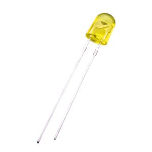 LED اوال 5mm زرد تابلو روانی بسته100 تایی