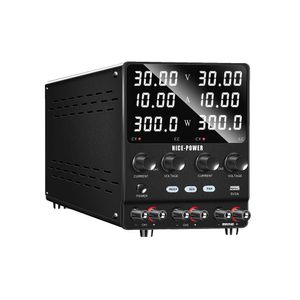 منبع تغذیه دوبل 30 ولت 10 آمپر مدل Nice-Power SPS3010-2D