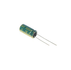 خازن الکترولیتی 1000UF/16V-10X17-105C-GREEN