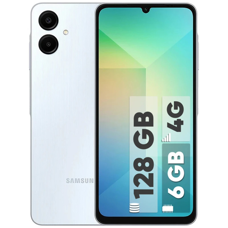 گوشی موبایل سامسونگ مدل Galaxy A06 دو سیم کارت ظرفیت 128گیگابایت و رم 6 گیگابایت