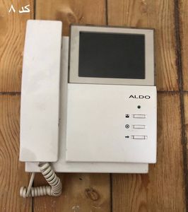 آیفون تصویری آلدو رنگی مدل V412 /آیفون تصویری ALDO V412 استوک