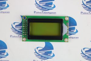 LCD کاراکتری 8*2 سبز