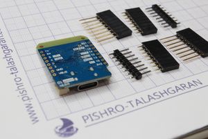 برد توسعه WeMos D1 Mini دارای هسته وای فای ESP8266