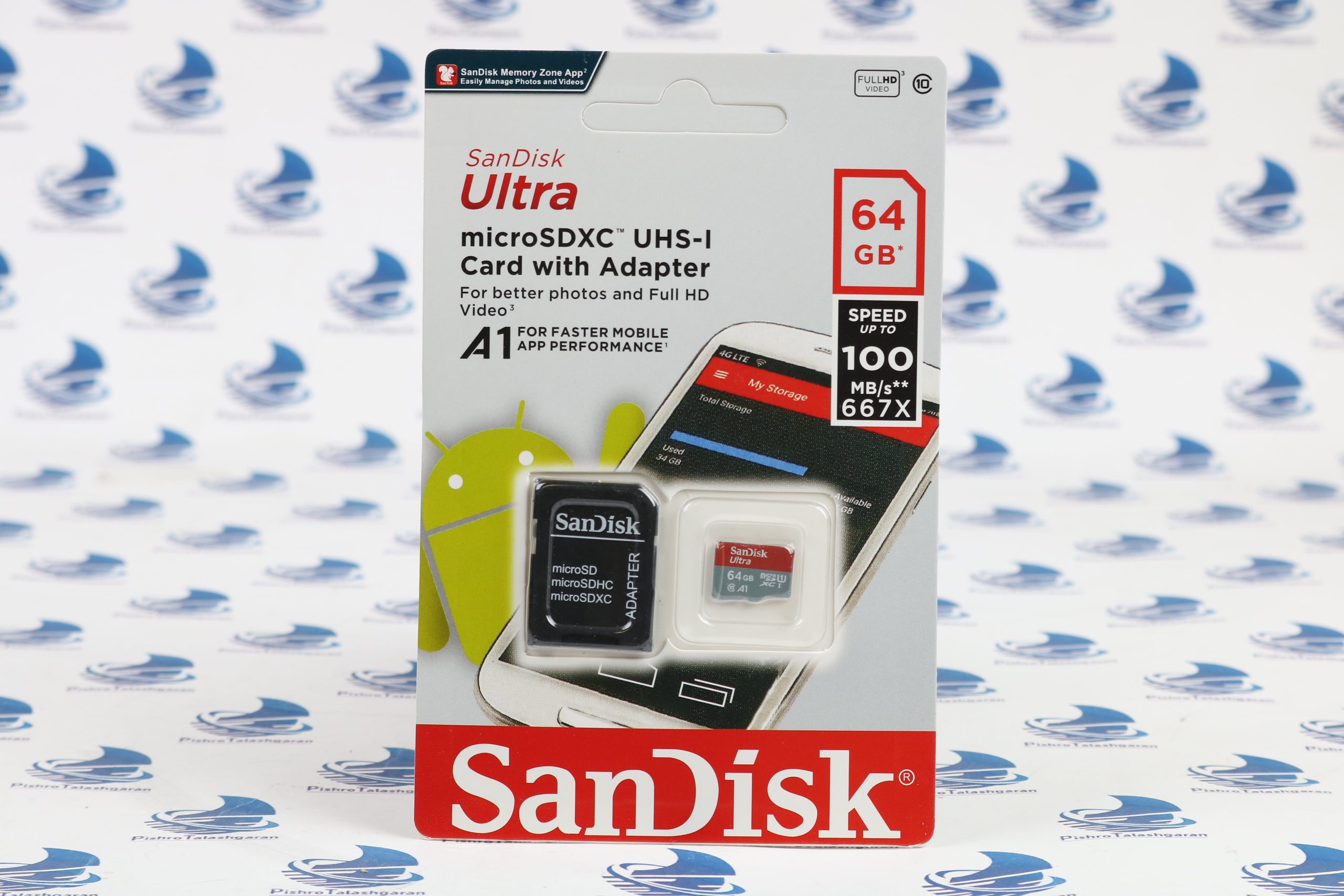 کارت حافظه Sandisk microSD Ultra A1 64GB