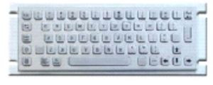 کیبورد صنعتی فلزی 66 کلید مدل S-PC-2-G
