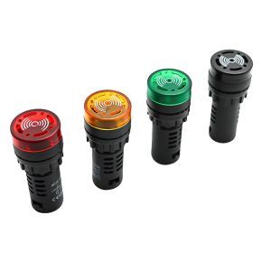 بازر چراغ دار AD16-22SM 12ولت