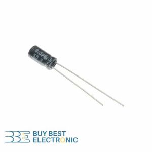 3.3UF/50V-4X7-105C-BLACK