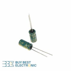 1UF/400V-6.3X12-105C-GREEN