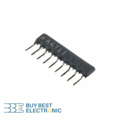 ARRAY 470 OHM 9PIN