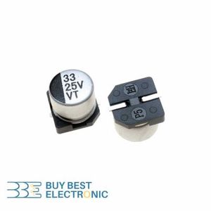 33UF/25V SMD (6.3X5.4MM)