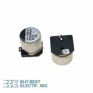 1000UF/16V SMD (10X10.5MM) (Refurbished)