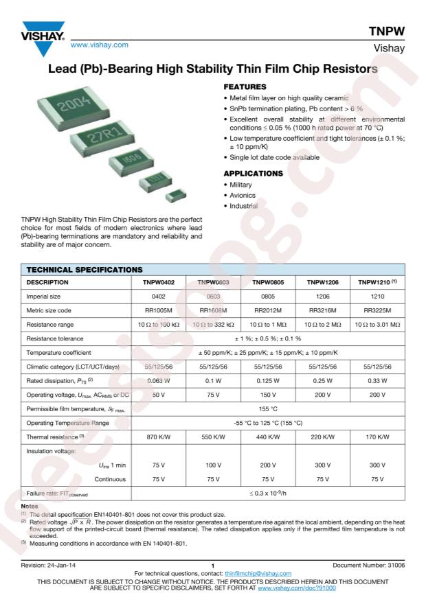 TNPW0805715KBETA