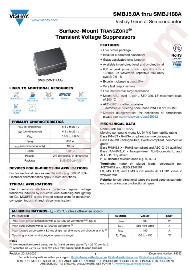 SMBJ64A-M3/5B