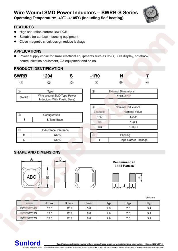 SWRB1205S-101MT