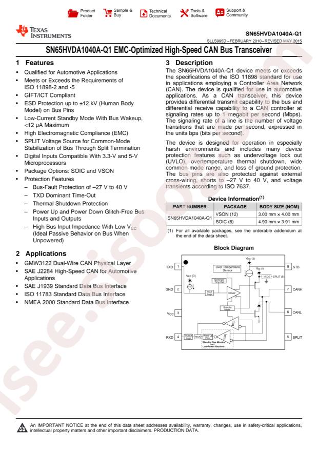 HVDA1040AQDSJRQ1