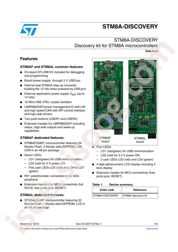 STM8A-DISCOVERY