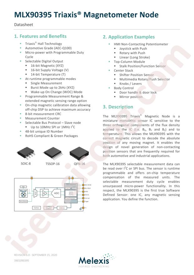 MLX90395KLW-BBA-100-RE