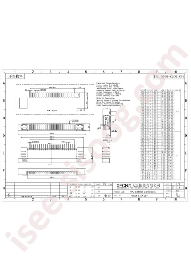 F0501-B-30-20T-R