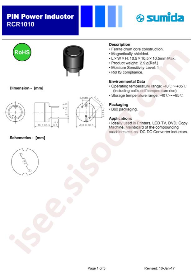 RCR1010NP-180M