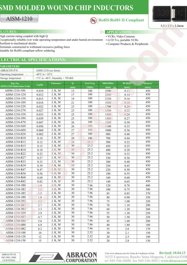 AISM-1210-6R8K-T