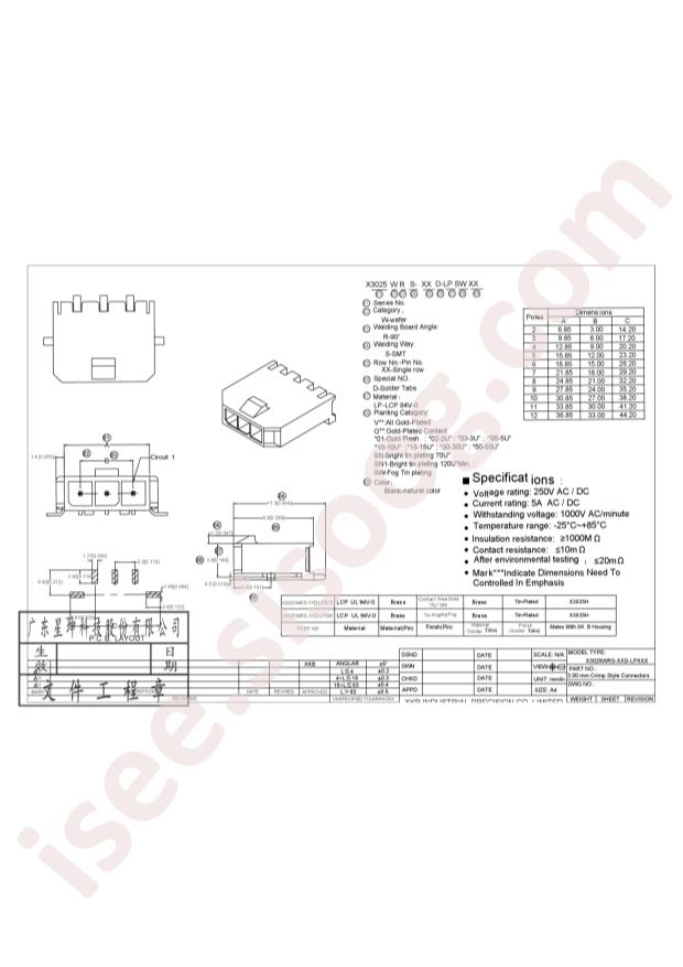 X3025WRS-03D-LPSW