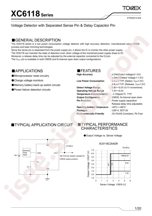XC6118C08AGR-G