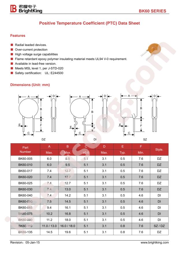 BK60-250-DZ