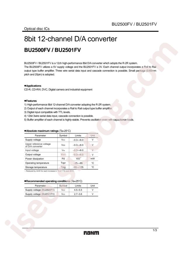 BU2500FV-E2