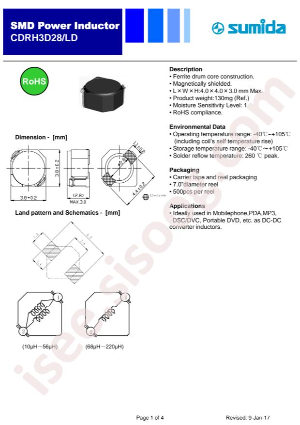 CDRH3D28/LDNP-221NC