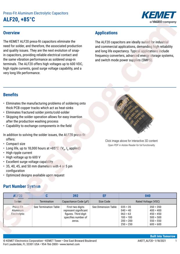 ALF20G182KP500