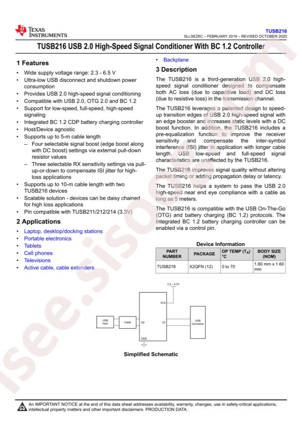 TUSB216RWBT