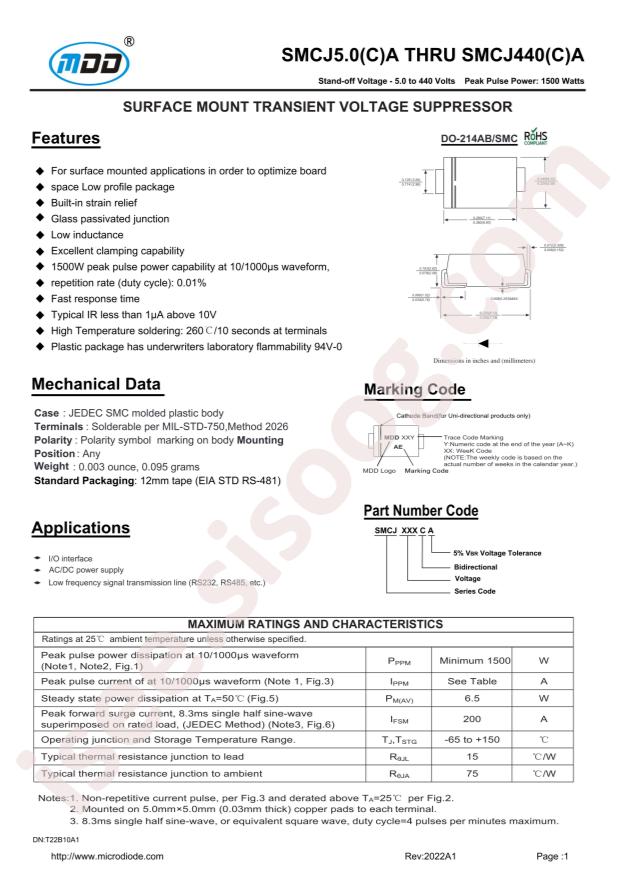 SMCJ160CA