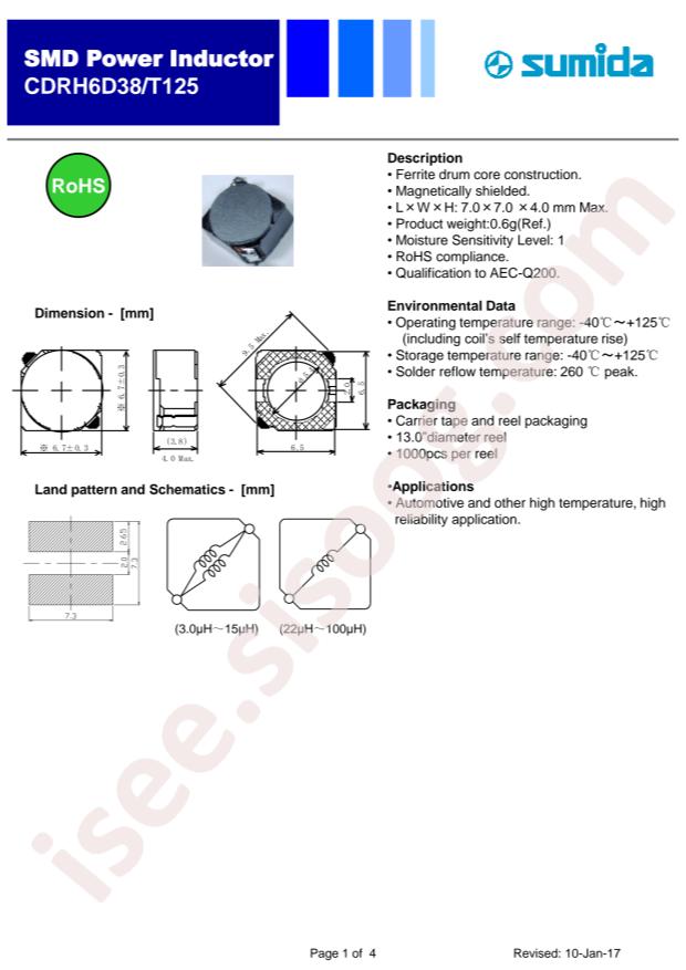 CDRH6D38T125NP-101PC