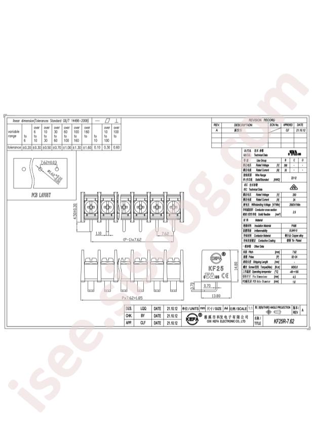 KF25R-7.62-9P