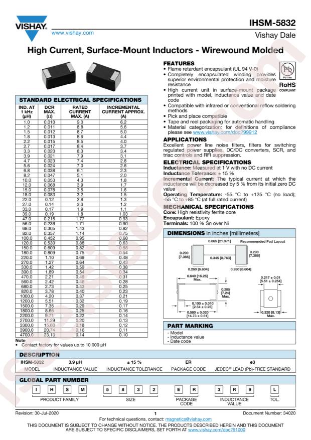 IHSM5832PJ471K