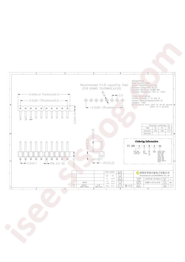 PZ200-1-20-W