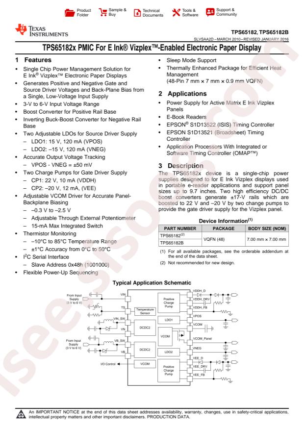 TPS65182BRGZR