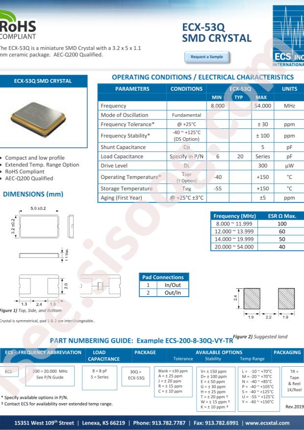 ECS-200-8-30Q-VY-TR