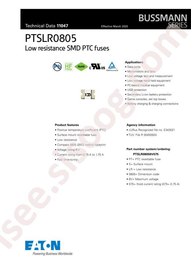PTSLR08056V175