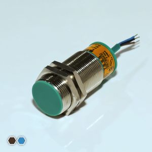 سنسور القایی تبریز سنسور، DC-NC، قطر 30، چهارپین، فاصله تشخیص 10mm، کد IS3010-CD