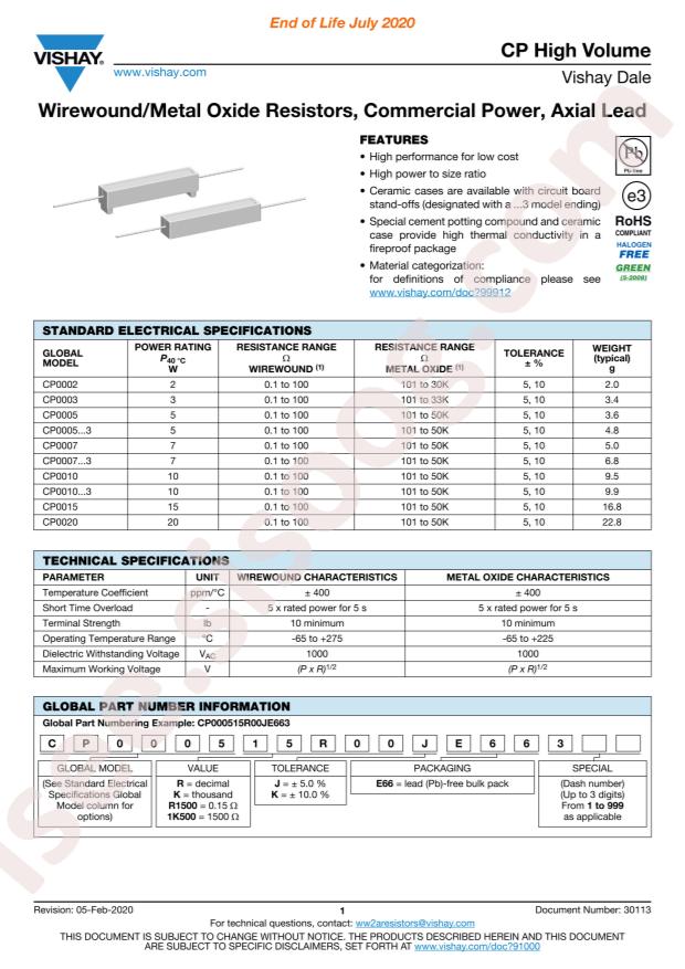 CP00072R400KE663
