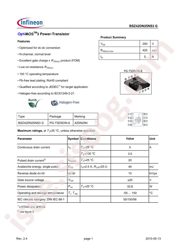 BSZ42DN25NS3G