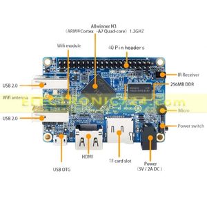 بورد اورنج پای لایت Orange Pi Lite