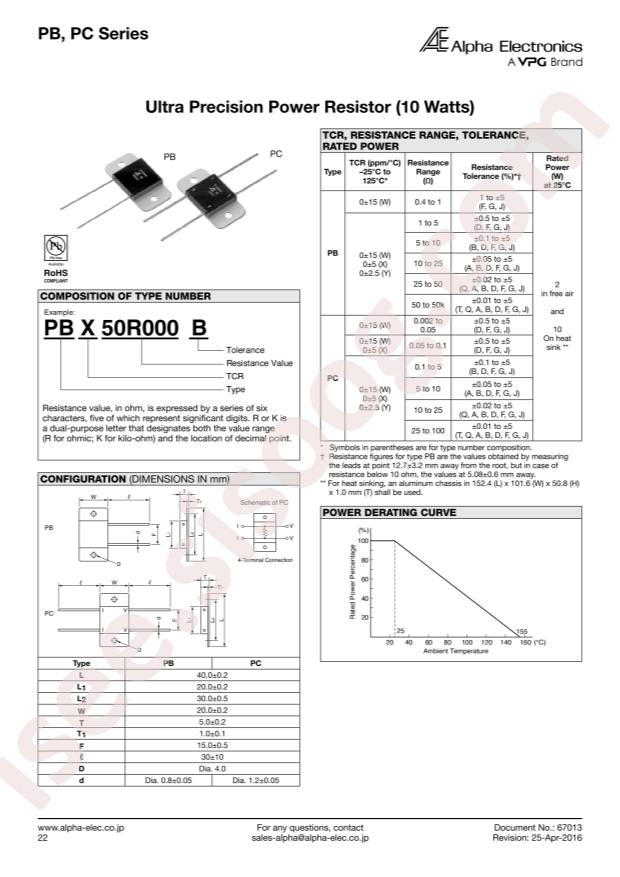 VISHAY PBX5K0000A