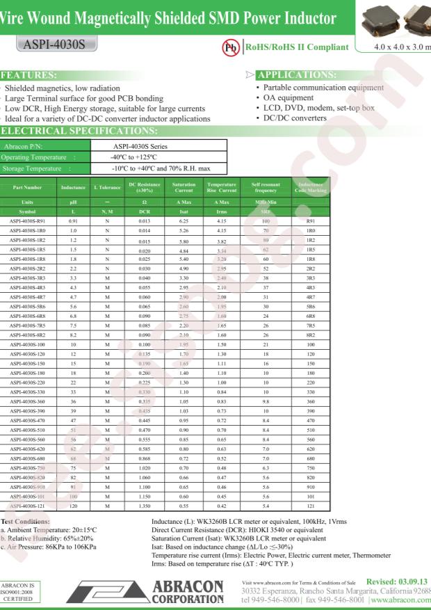 ASPI-4030S-1R0N-T