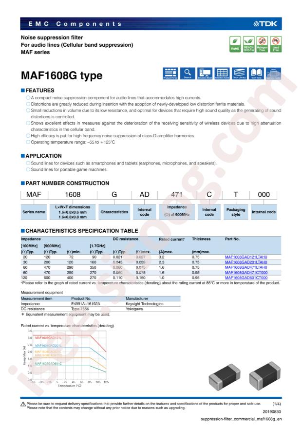 MAF1608GAD121LTAH0